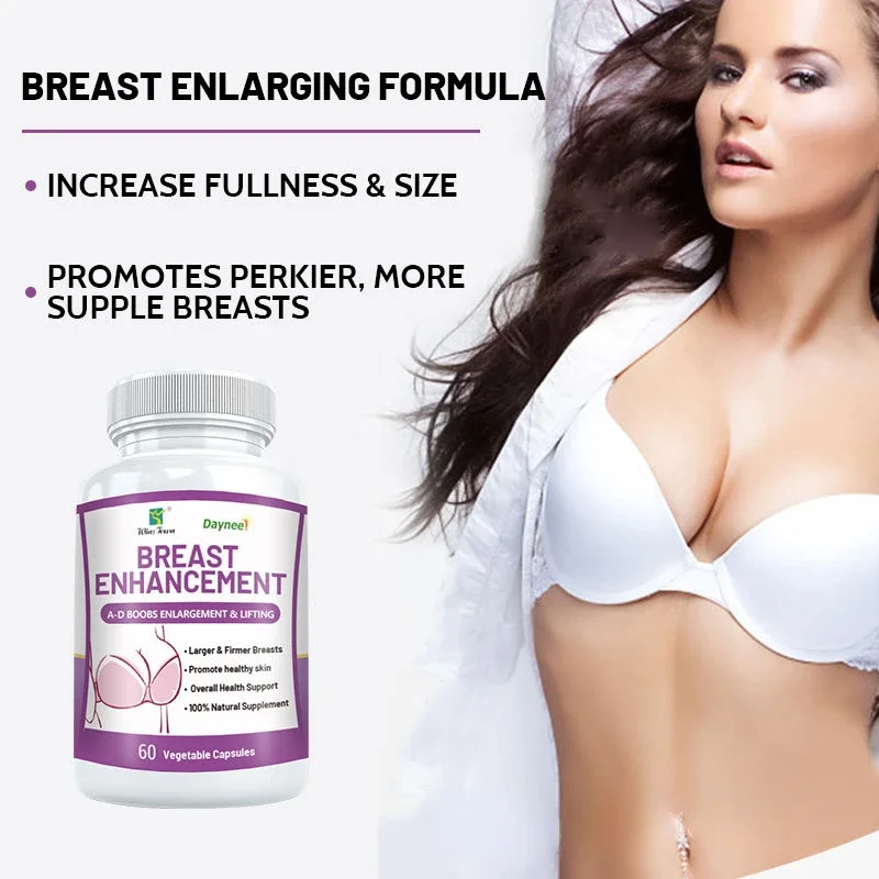 2 bottles of chest capsules+hip capsules to maintain body curves and improve immunity health food