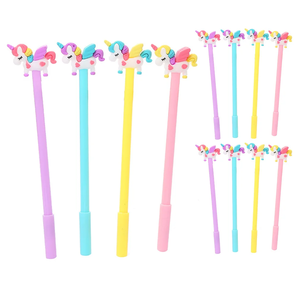 

12 Pcs Gel Pen Adorable Kids Sign Pens Writing Tool Cute for Girls Prize Gifts Signature Plastic Portable Note Taking