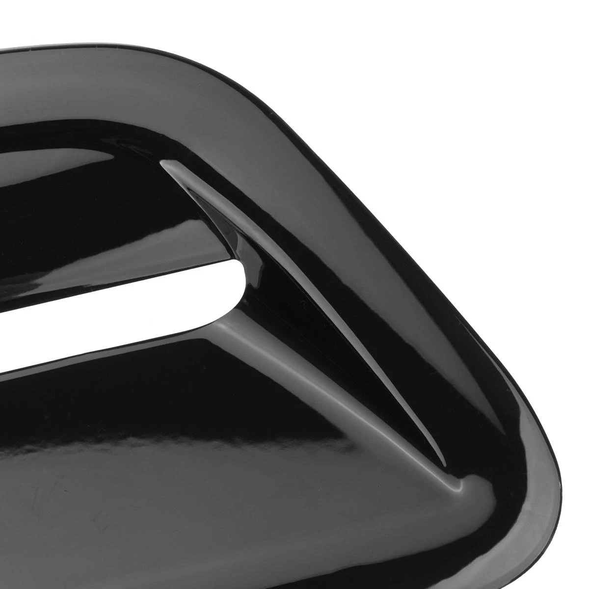 1 para styl XKR uniwersalny samochód jasny czarny przednie maski otwory wentylacyjne maski pokrywa wylotu powietrza tapicerka dla XKR XK8