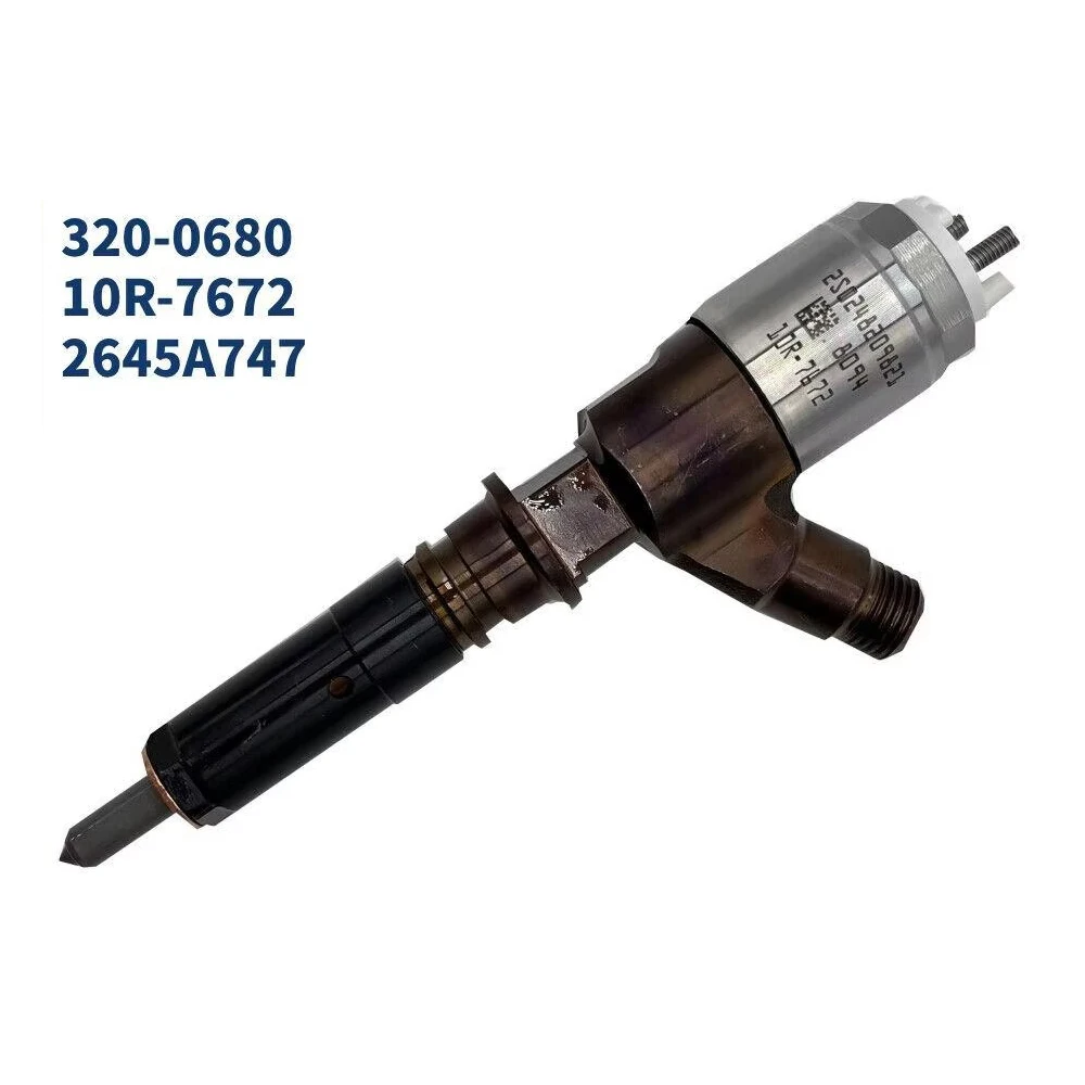 323D Injector 320-0680 2645A747 Diesel Fuel Injector For Caterpillar Excavator CAT C6.6 Engine 10R-7672