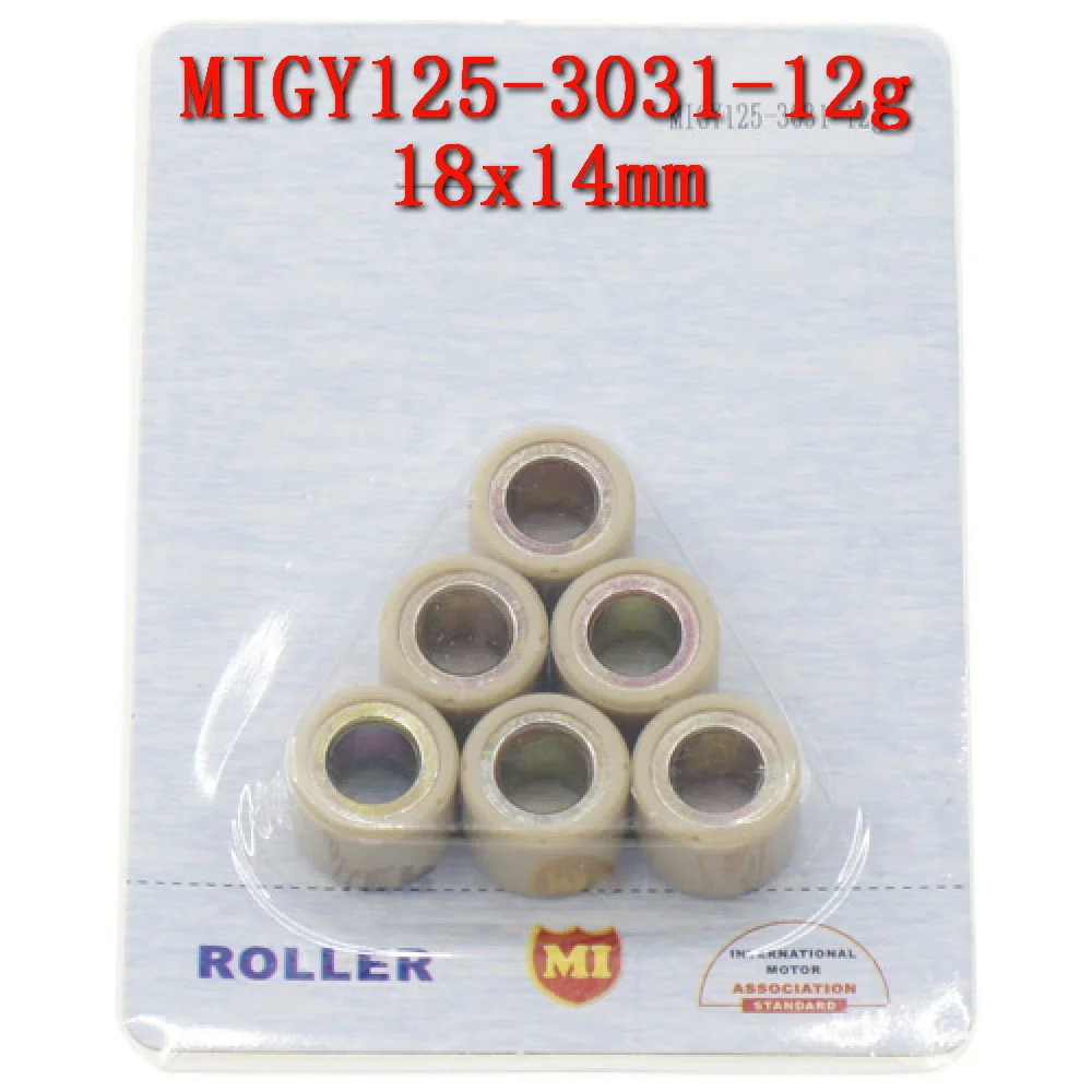 18X14 Variator Roller Gewicht Voor 152qmi 157qmj Gy6 125cc 150cc Scooter Atv