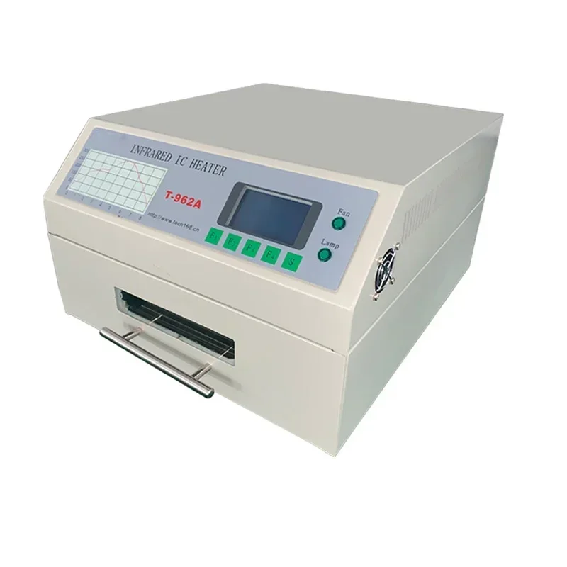 Small Reflow Soldering T962 Series Desktop Intelligent Infrared T962A962C Drawer Furnace BGA Chip Welding Machine