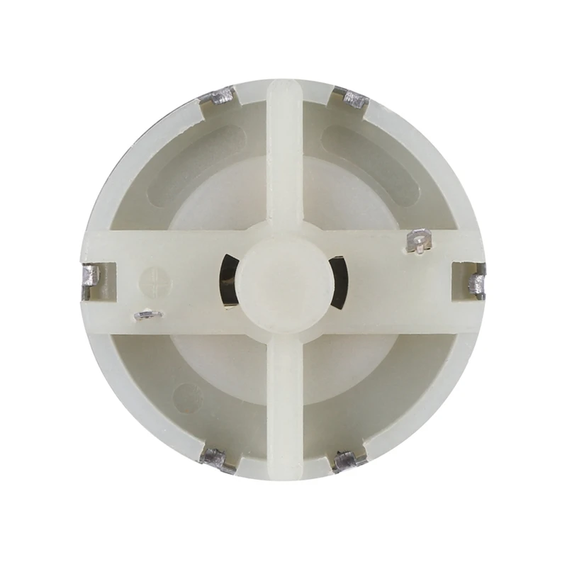 4X RF-500 TB-12560 DC 1.5 - 12 V 2700 U / MIN سرعة الخمول 32 مم قطر محرك DC فضي