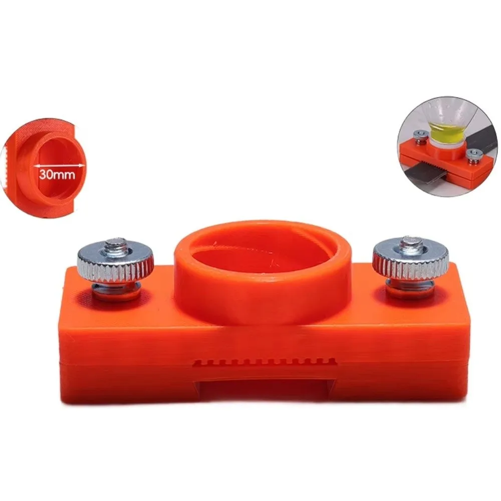 Orange Edge Banding Glue Applicator Woodworking Adjustable Installation Fixture Edge Sealing Tool Multifunctional
