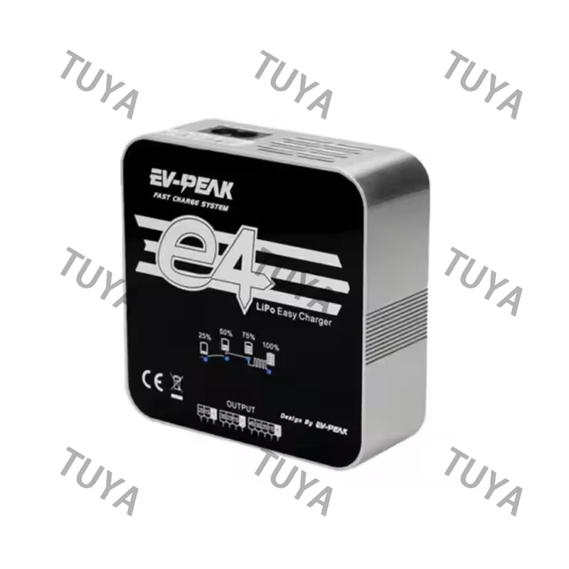 

Быстрое балансировочное зарядное устройство E4 50W 4A с входным напряжением 100V-240V для LiPo аккумуляторов 2S-4S для радиоуправляемых вертолетов