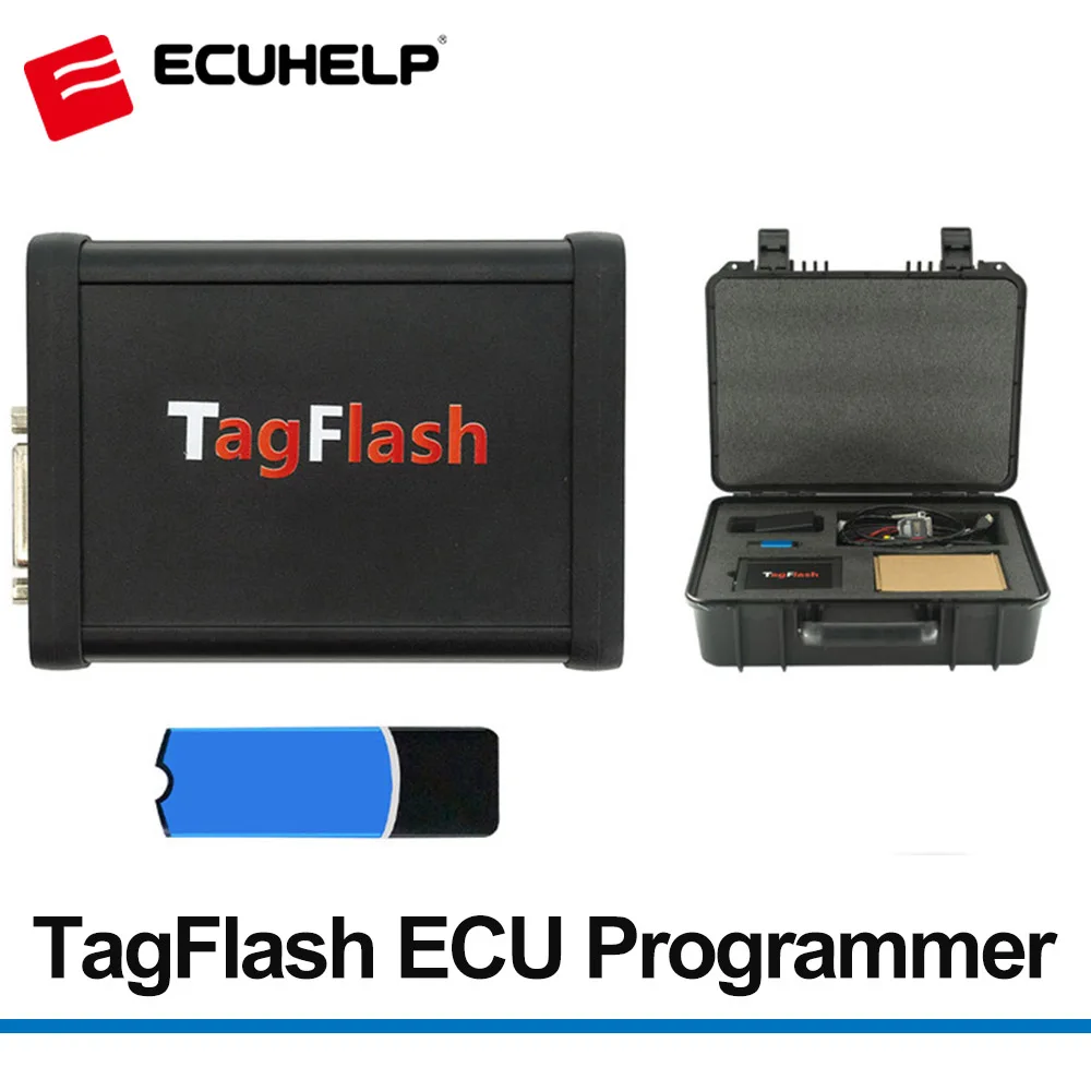 

TagFlash Tag Flash ECU Programmer BENCH / OBD / BOOT / BDM / JTAG mode Full reading (MICROEEROM)