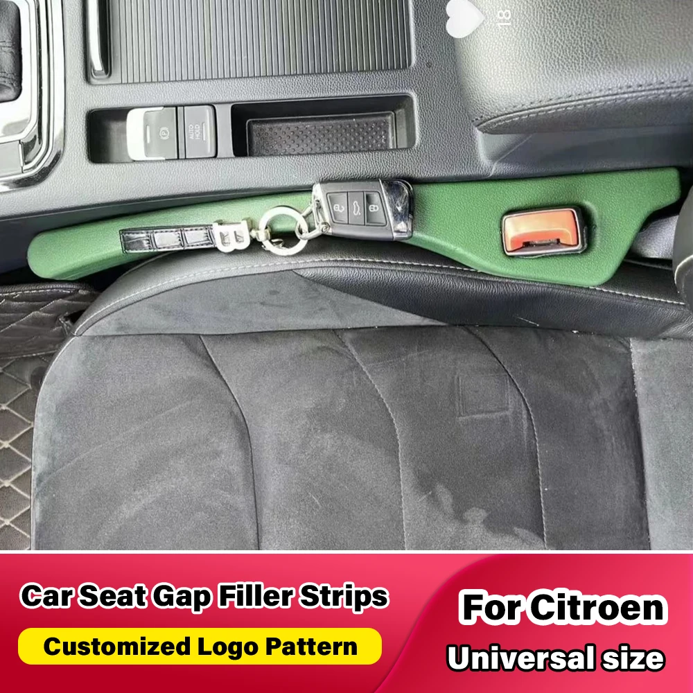 

For Citroen C1 C2 C3 C4 C5 Cactus Aircross Berlingo Saxo x7 c elysee DS3 DS5 Grand Picasso Xsara Car Seat Gap Strip Accessories