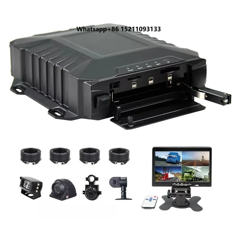8ch   Escort Vehicle Mobile System Real Time Tracking Gps 3g Wifi  Platform Car
