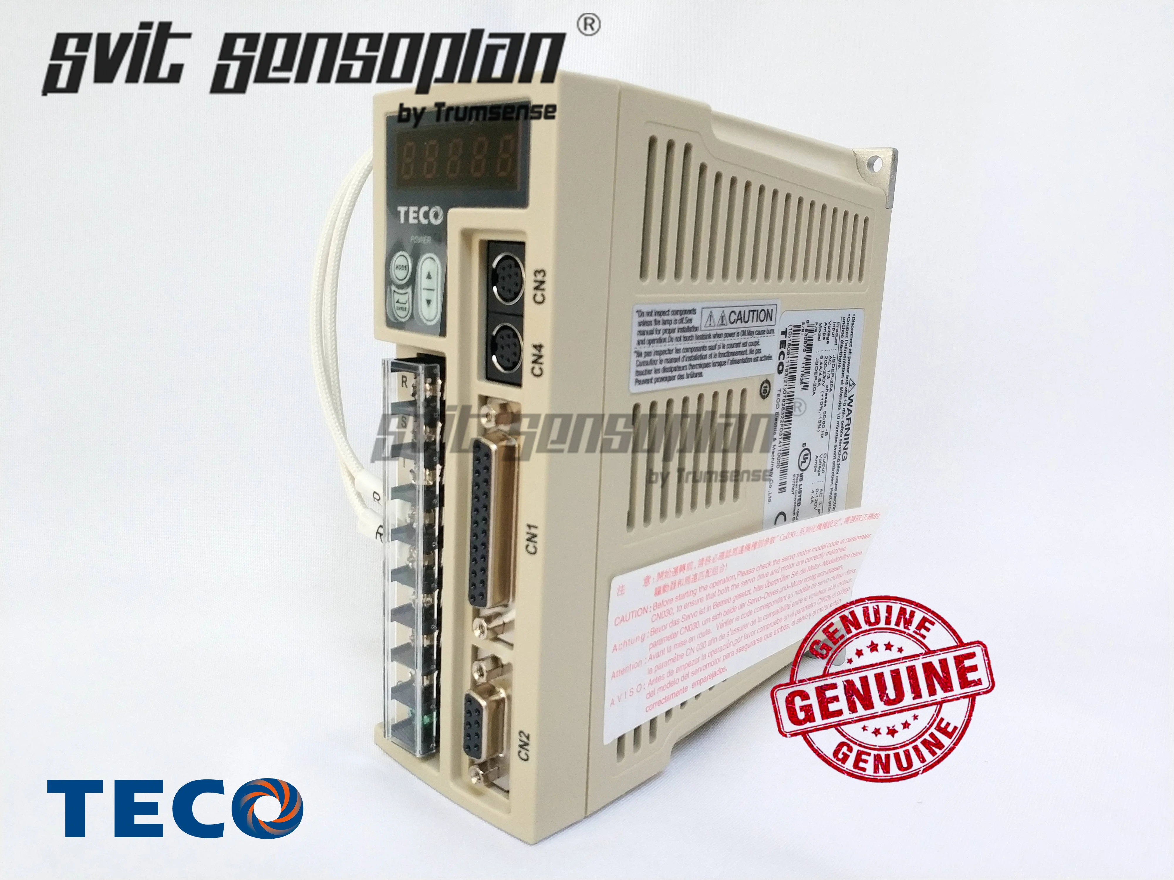 Imagem -06 - Teco-servo Drive 075 kw ac 220v Jsdep20a Trabalhar com 750w Jsdep-20a-bd 100 Produto Genuíno