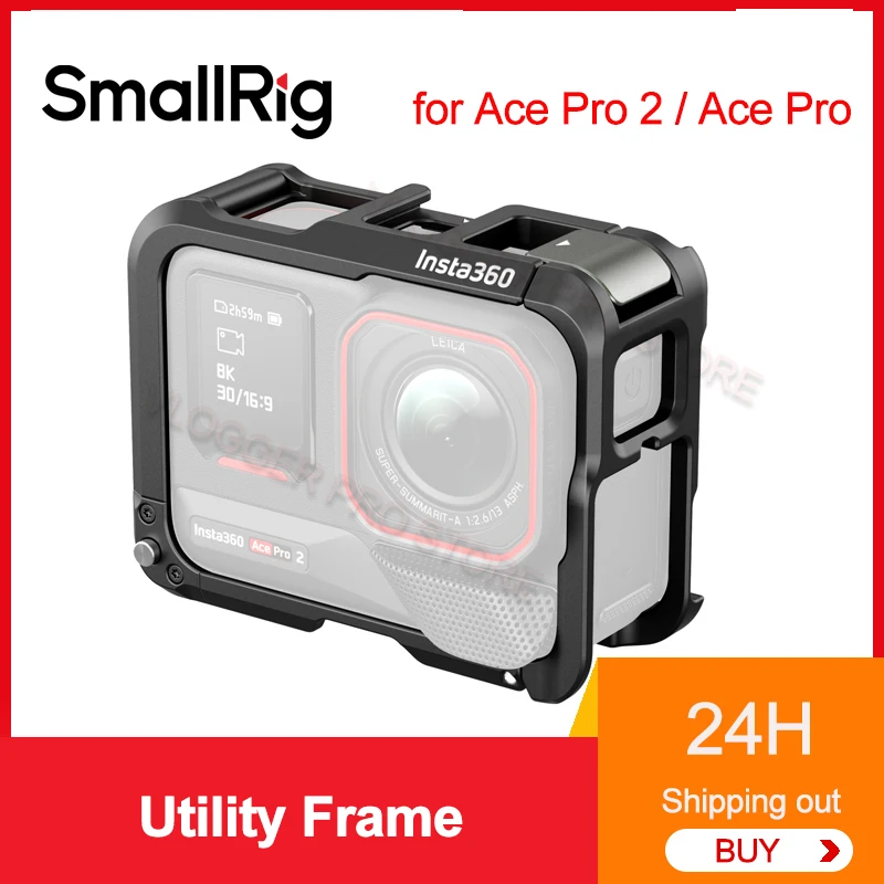 Smallrig Utility Frame for Ace Pro 2 / Ace Pro Compatibility For Insta360 Ace Pro / Ace Pro 2 Accessories Integrated Mount