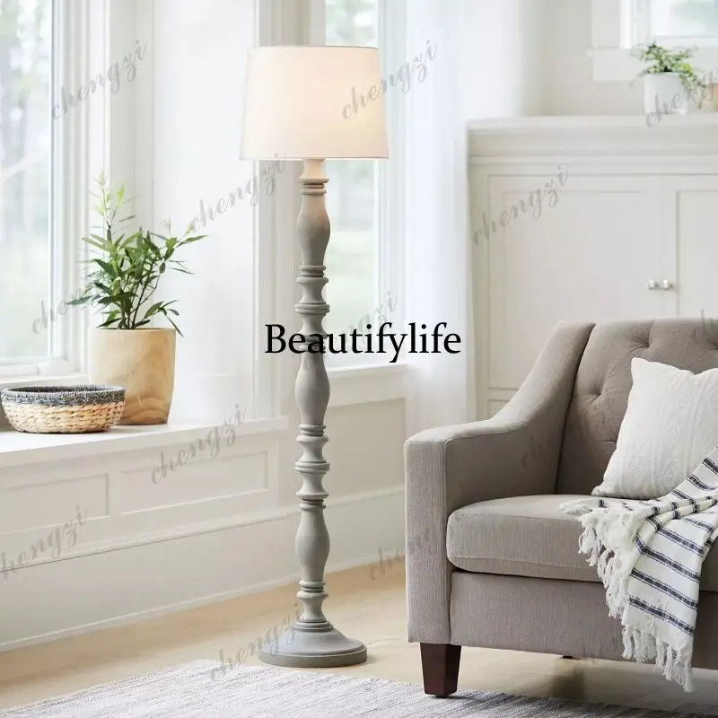 French retro solid wood antique country bed and breakfast living room dining room light hotel bedroom