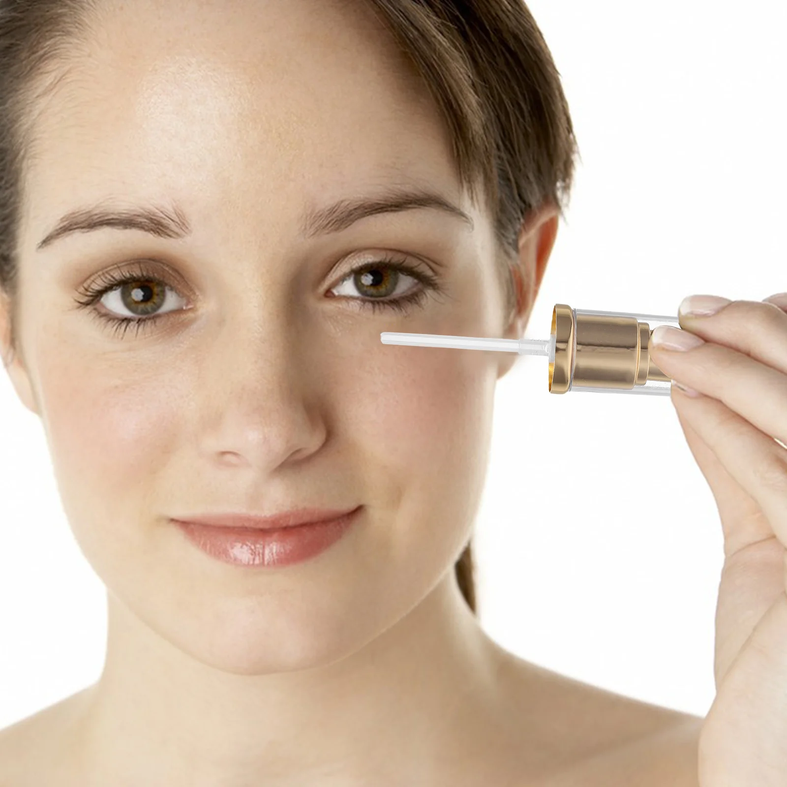 2 قطعة رأس المضخة لكريم الأساس السائل استبدال البلاستيك موزع السلس ماكياج الضغط مستحلب مضخة ملحق أداة العناية بالبشرة