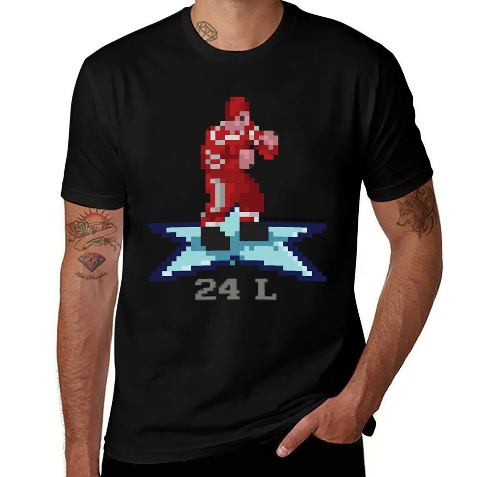 16-Bit Legend Bob Probert T-Shirt Plus Size All Match Tee Shirt T-Shirt