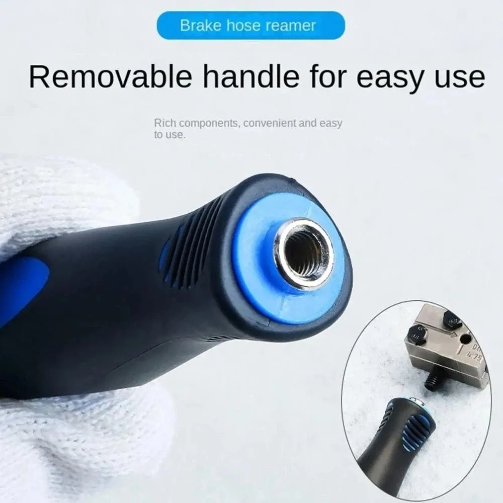 Alloy Construction Brake Line Flaring Tool Mushroom Head 3/16 Inch Double Flaring Kit Heavy Duty Double Flare Single Flaring Kit