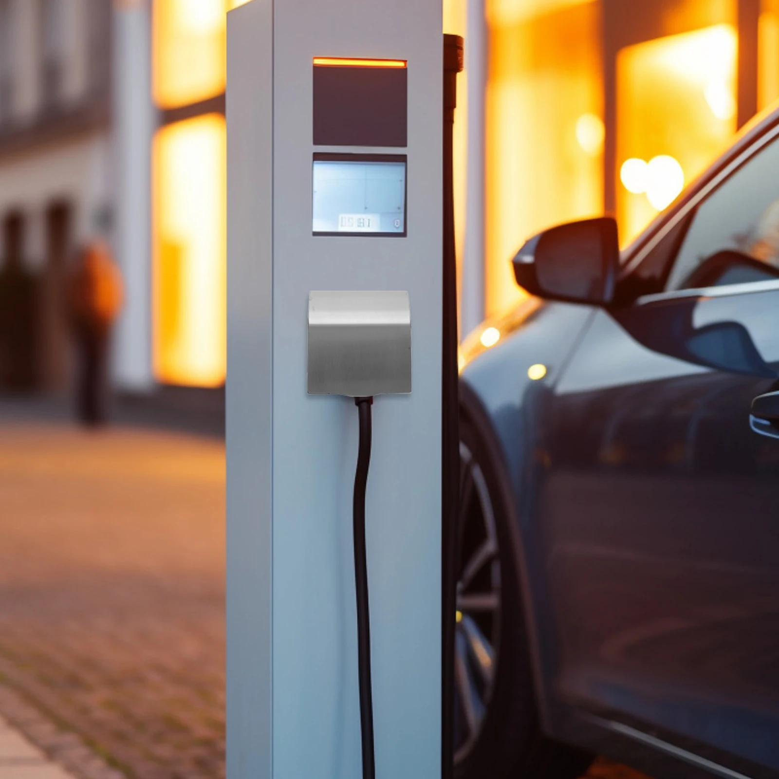 

Outdoor Charging Station Rain Cover Waterproof Doorbell Protective Box Durable Weatherproof Frame for Switch Outlet Protection