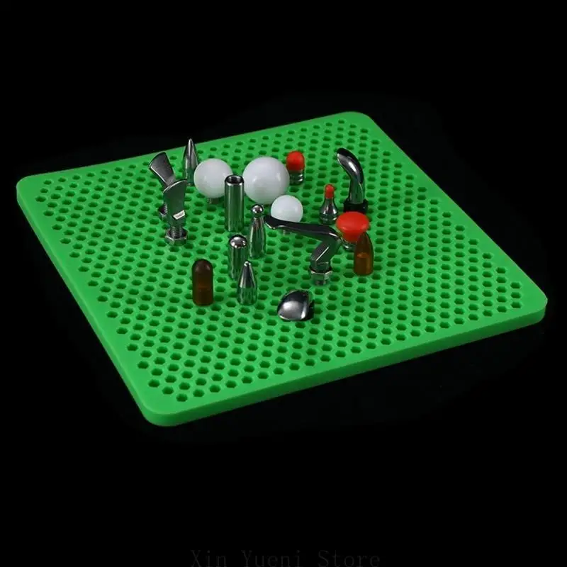 

Silicone M6 8mm Universal Chuck Organizers Board Chuck Storage Board Silicone Storage for Repair Man & DIY Enthusiasts