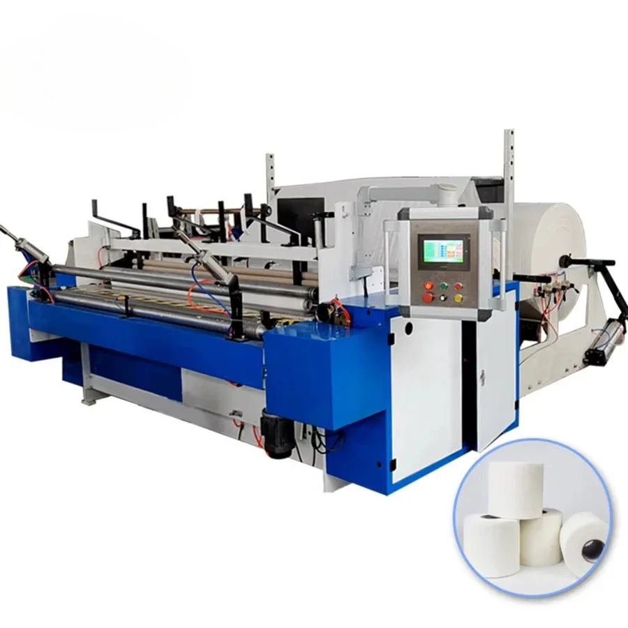 Customized China Manufacturer's Toilet Paper Roll Making Machine For Home And Hotel Use