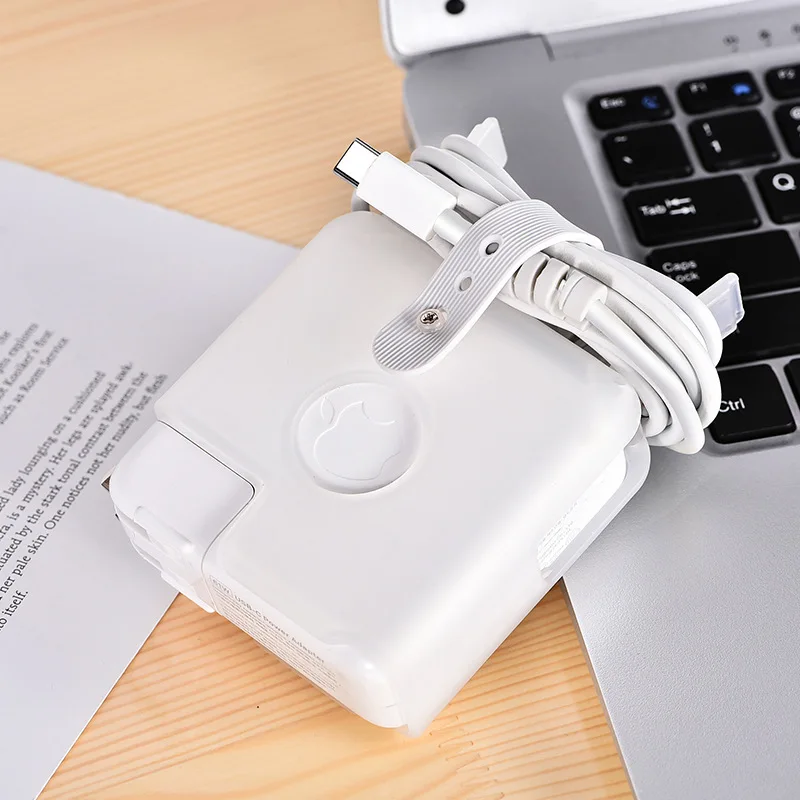 Casing Pelindung Charger Penutup untuk 2020 Air Pro 13 M1 untuk Macbook Air Pro 13 15 16 Inci Adaptor Pelindung Daya Casing Kabel Winder