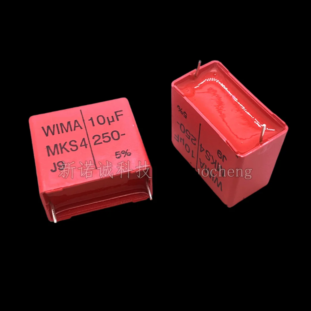 5-個-250v-10uf-mks-4-250v-106-ピン距離-275mm-ドイツヴァイマルオーディオコンデンサ