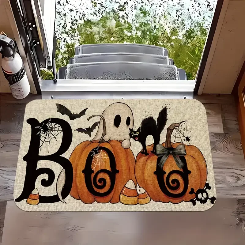 Aquarium Zombie - Karpet Dapur Gambar Hantu Halloween Ruang