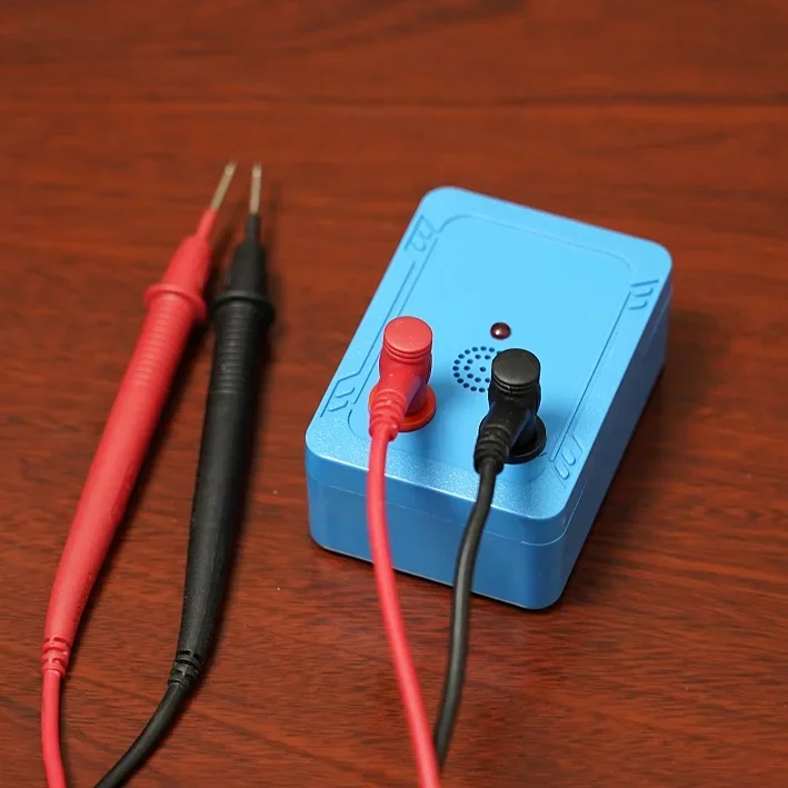 

Wire on-off tester, data cable switch element, wire conductor on-off short circuit alarm