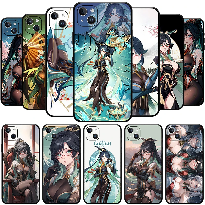 

Xianyun Genshin Impact Anemo Character Quality 5stars Phone Case for IPhone 15 14 13 12 11 Pro Max Mini XSMax SE3 2 7 8 Plus