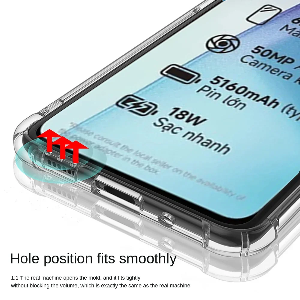 For Redmi 14C 4G 5G Case Crystal Shell Soft Silicone Phone Cover Little Mi Poco C75 PocoC75 Clear Shockproof Airbag TPU Fundas