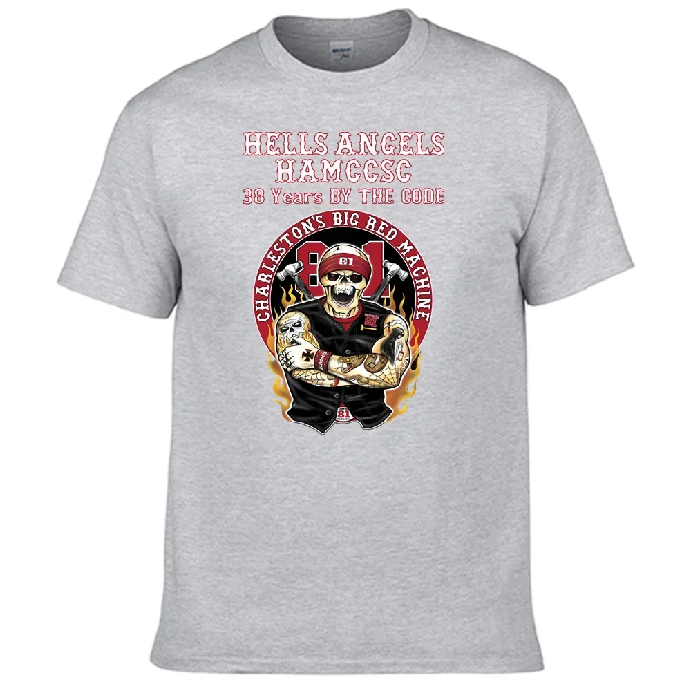 Support 81 Hamccsc Hells Angels T Shirt Unisex 100% Cotton Top Sales Shirt N13