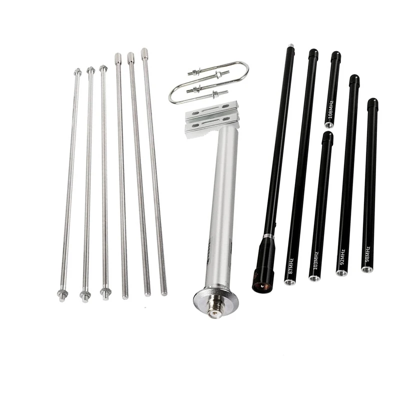 

GP FM Antenna,Qutdoor 1/4 Wave Professional GP Antenna 88-108mhz 0.5w-100w FM Broadcast Transmitter