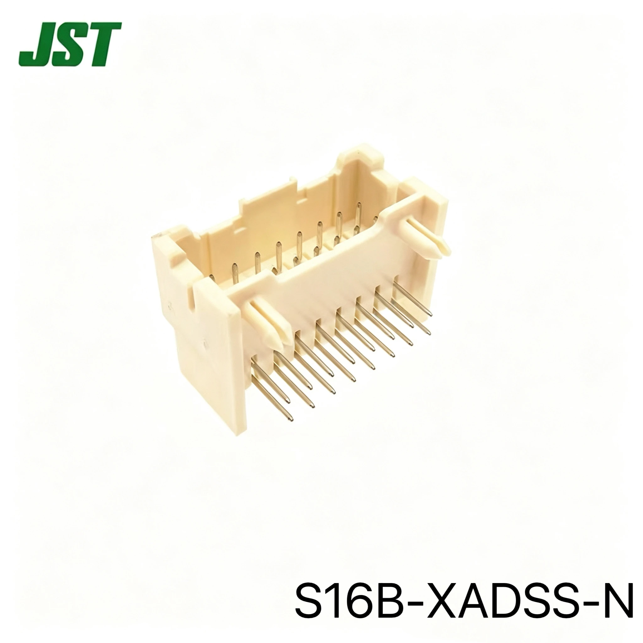 S16B-XADSS-N(LF)(SN) JST pitch 2.50mm 16P 2 row Beige Board to board connector