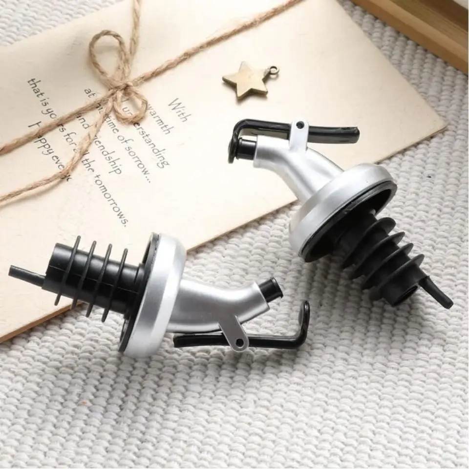 

(1pcs) Wine Stopper Pourer Cork Leak-proof Oil Bottle Stopper Dispenser