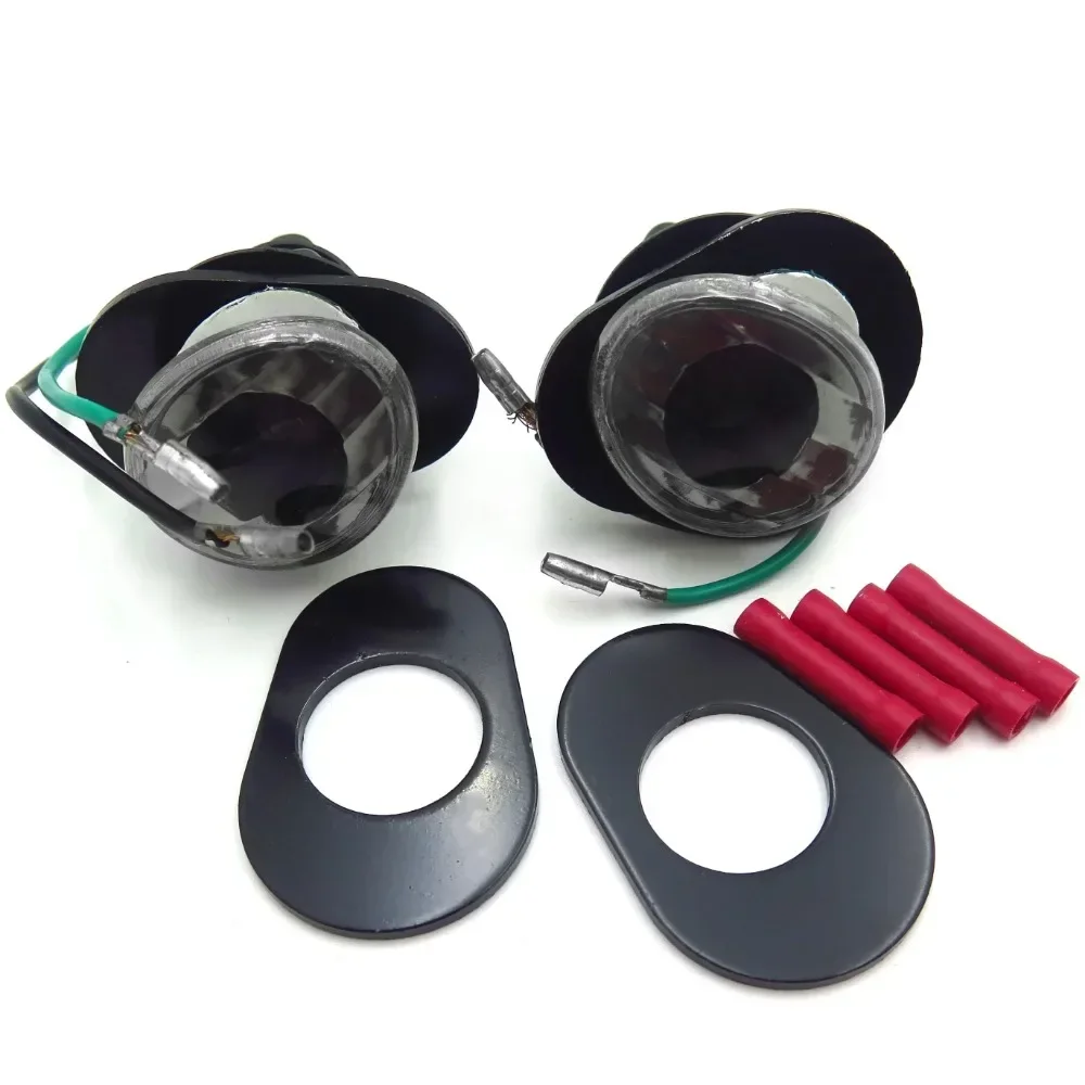 

Flush Mount LED Turn Signals Light for Kawasaki ZZR600 ZZR 600 2005 2006 05-06 Aftermarket Motorcycle Parts