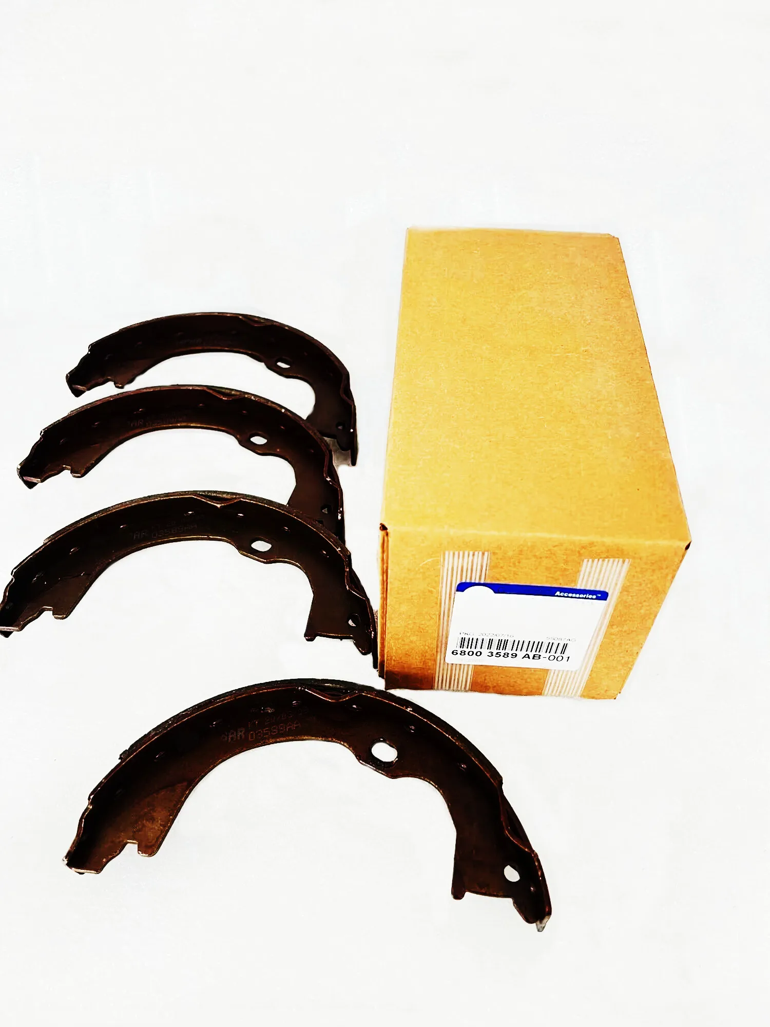 WAP02 Park Brake Pad (Handbrake Pad) Set ,68003589AA Is Suitable For:  Wrangler JK, JL, Gladiator JT, Freeman KK,2007-2025