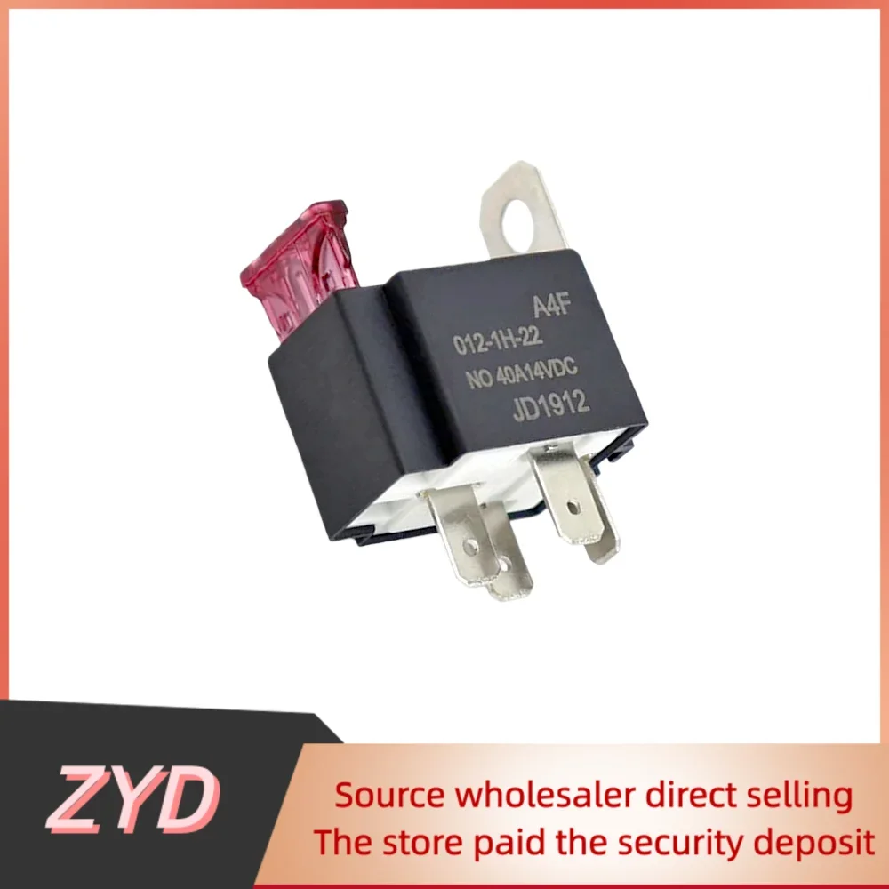 ZYD 40A 12V 24V Car Fuse Relay Automotive Relay Circuit Control  JD1912 JD1914 4pin 5pin Copper