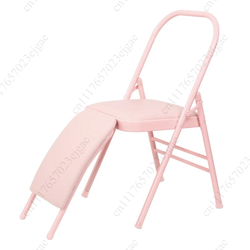 Thickened yoga chair auxiliary chair PU surface fitness equipment training specific folding chair