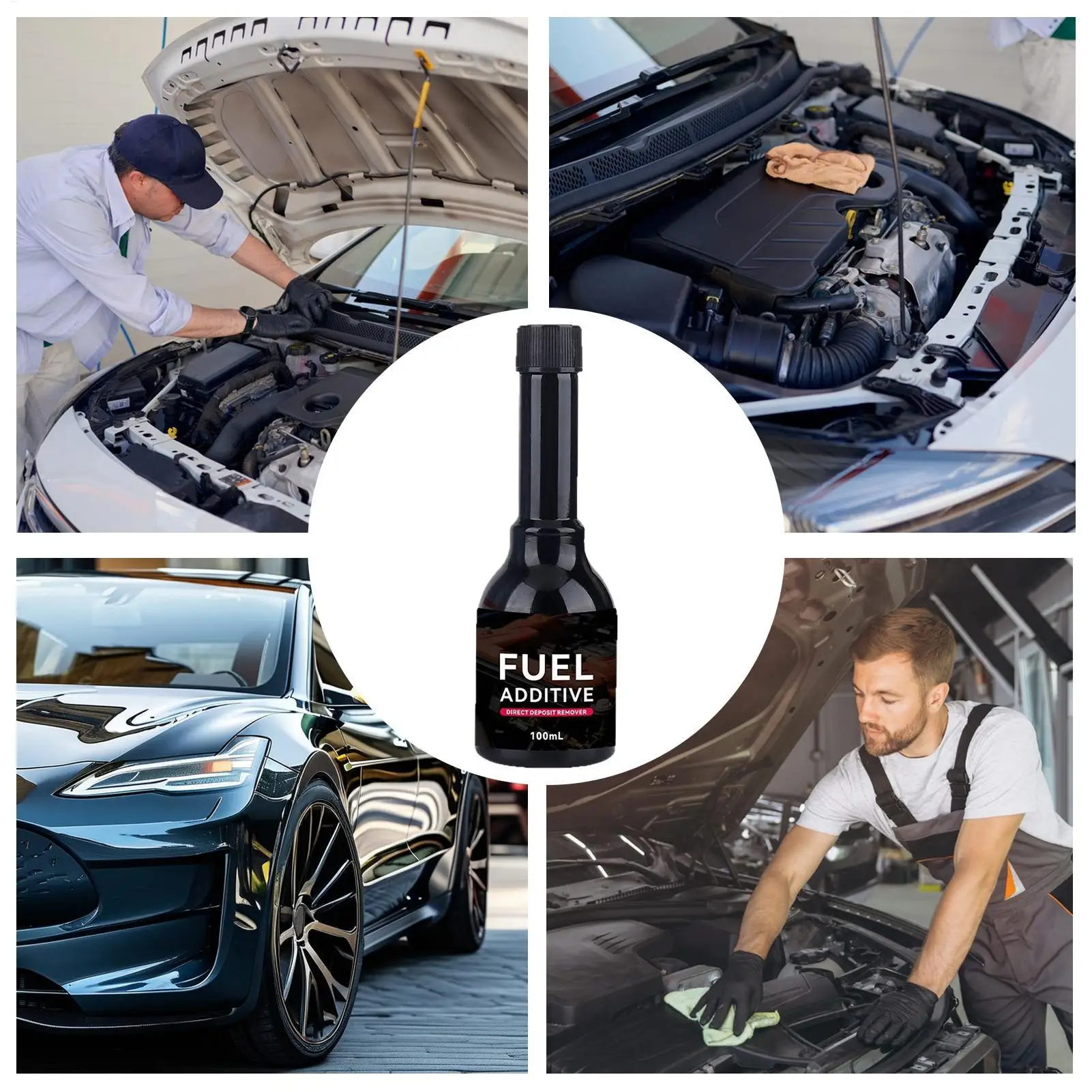 100ml Car Engine Combustion Chamber Cleaner Automotive Fuel System Additive For Improved Performance & Transmission Care