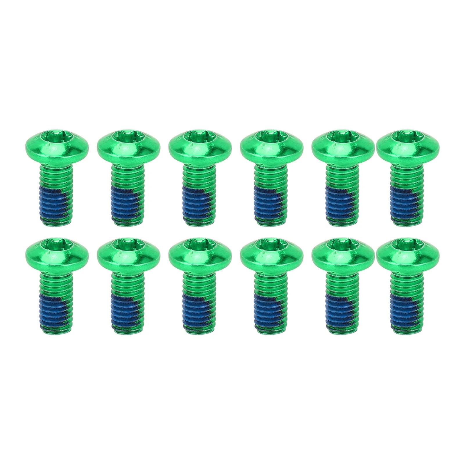 BOLANY 12pcs Mountain Bike Disc Brake Rotor Bolts Screws Alloy Steel Disc Rotor Screws