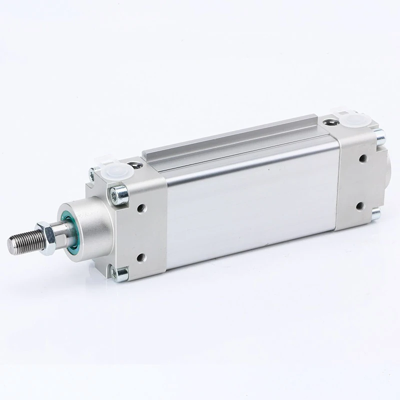 DZH Flat Pneumatic Cylinder Compact Air Cylinder Double Acting Thin Cylinder Aluminum Alloy DZH16 DZH20 DZH25 DZH32 DZH40 DZH63
