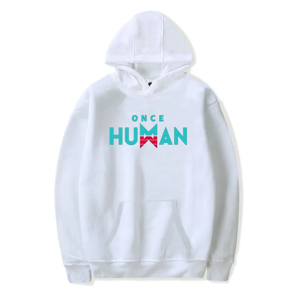 Hot Game Once Human Vintage 90s Hoodie Men and Women Hip-hop Spring Sweatshirt Sports Harajuku Pullover Outwear