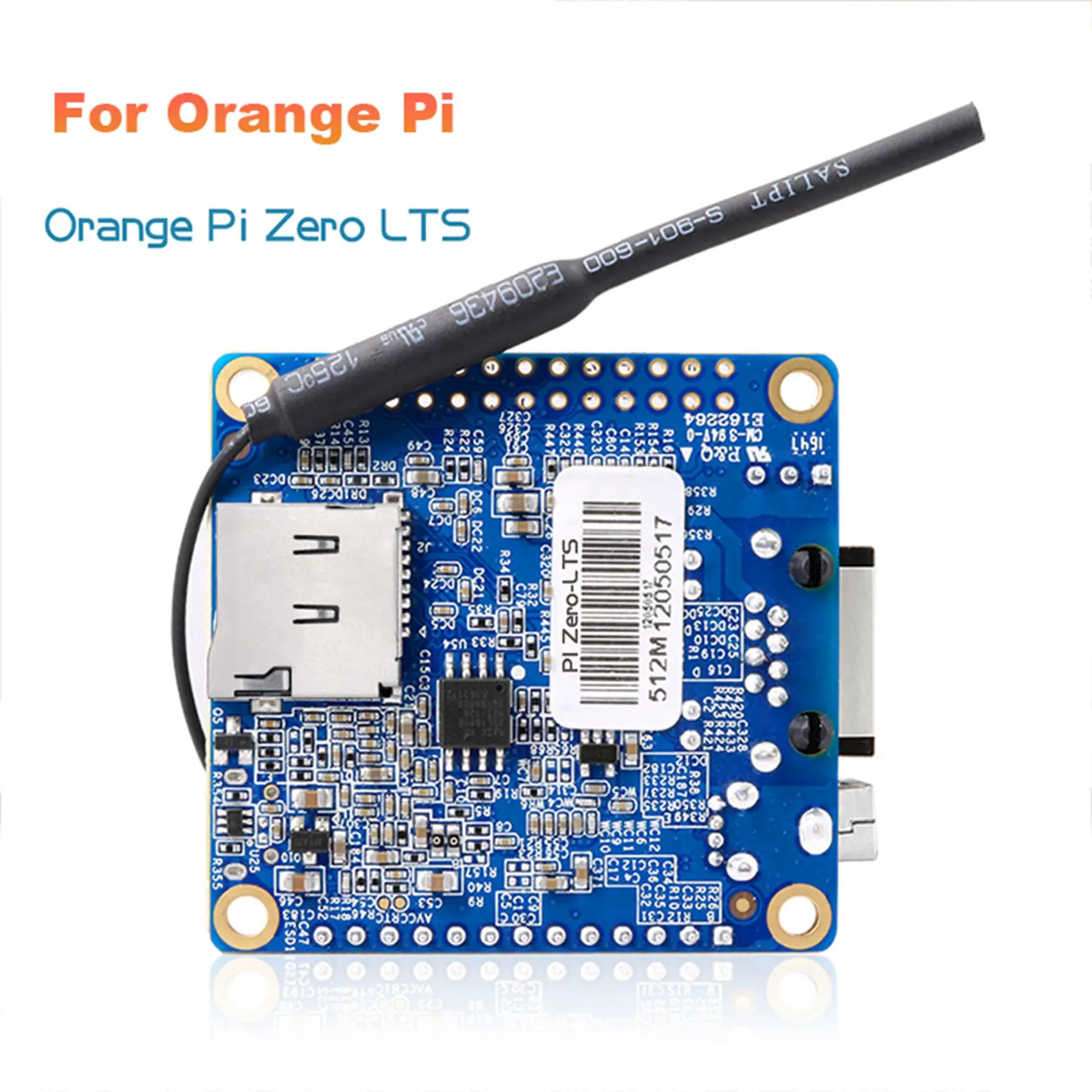 Imagem -02 - Quadro de Desenvolvimento para Orange pi Zero Quad-core Open-source Run Android 4.4 Ubuntu Debian Image 512mb h3 Lts