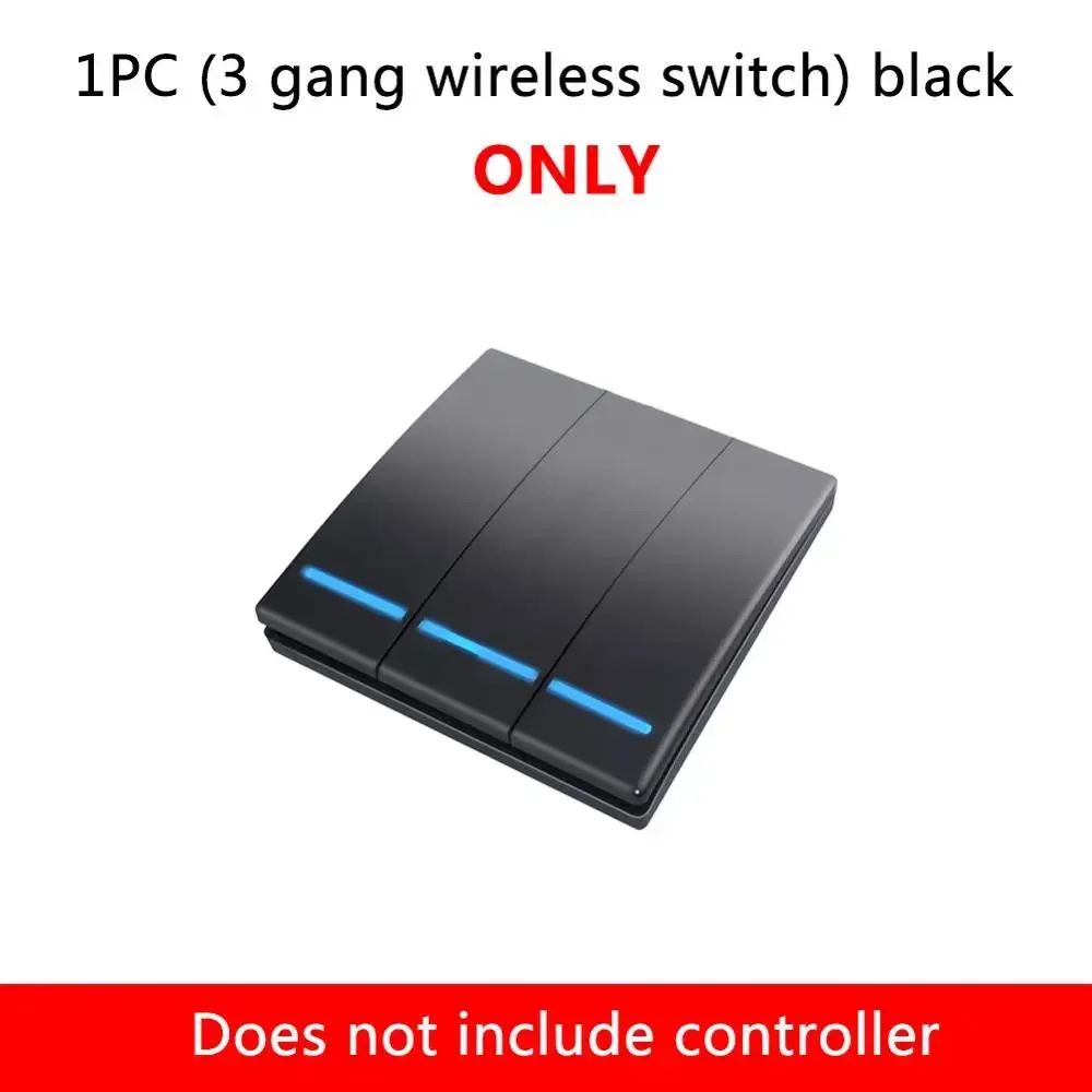 Variant: black 3 gang only