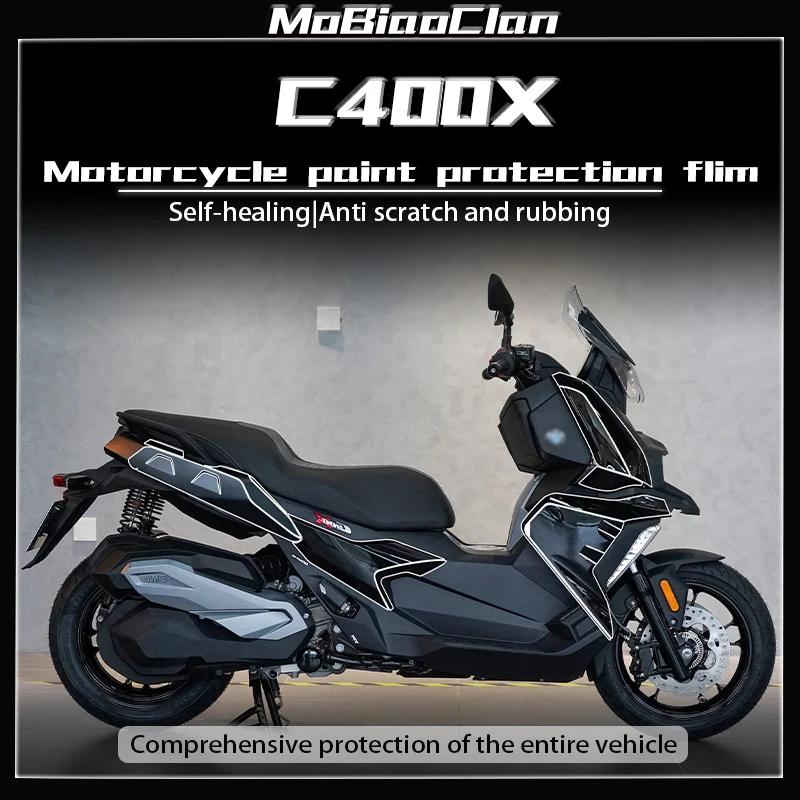 

For BMW C400X C 400 X c400x TPU Invisible Car Cover Body Transparent Protective Film Fuel Tank Sticker Modification Accessories