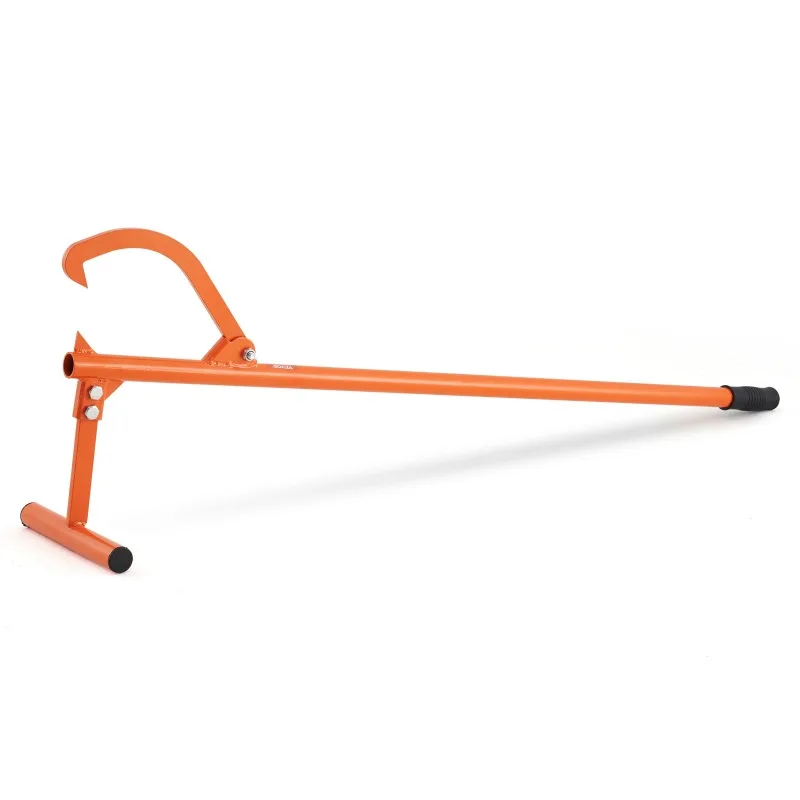 Timberjack Heavy Duty Log Lifter with Metal/Wooden Handle adjustable Cant Hook Logging Tools Log Jack for Rolling Logs