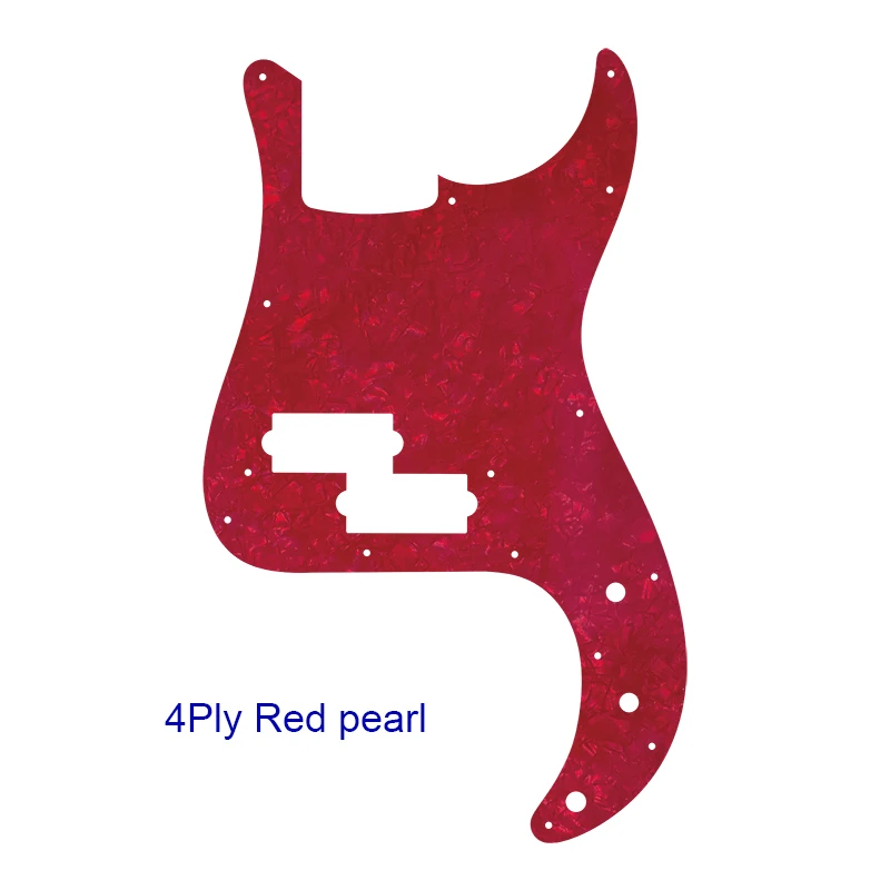 Custom Guitar Parts Quality Electric Guitar Pickguard - For Japan 4 Strings Precision Bass P Bass Guitar Pickguard Scratch Plate