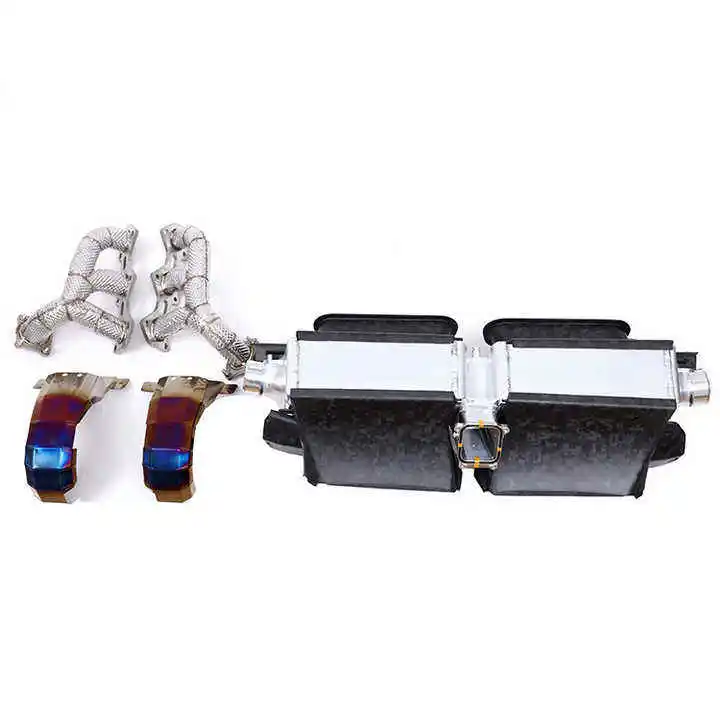 High Quality Car Radiator Kit OE 992145805F Automotive Cooling System Aluminium Radiator Tank For Porsche 911 992.1 992.2