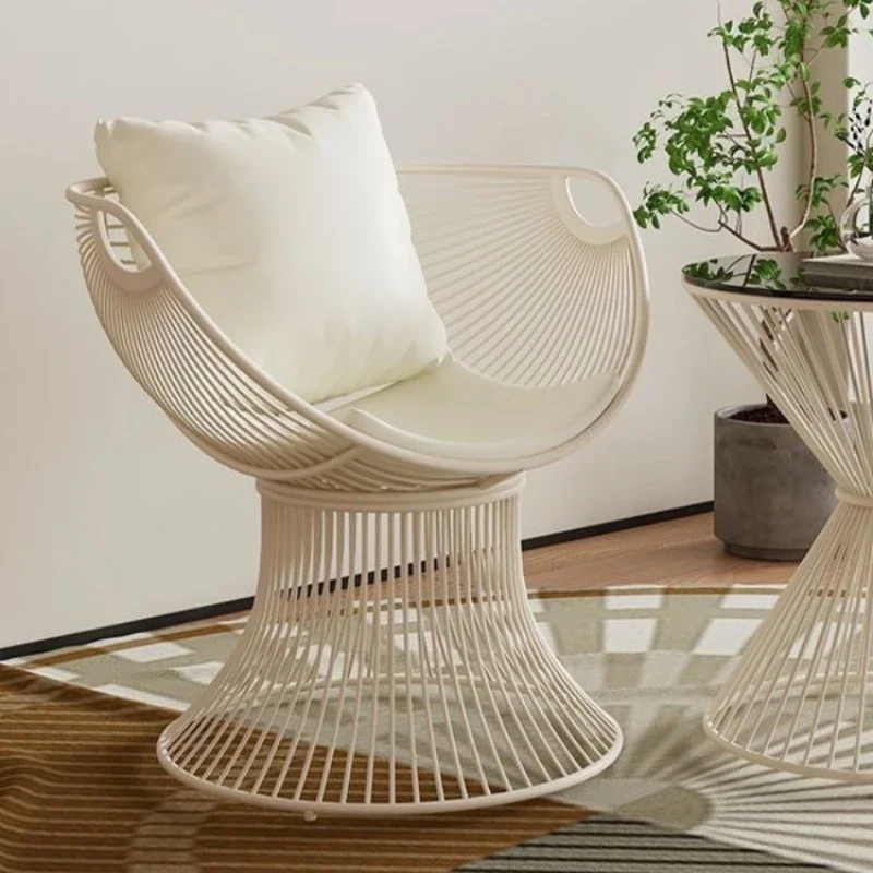 

Luxury Living Room Chairs Modern Single Person Chair Balcony Comfortable Relax Armchair Home Creative Decoration Furniture