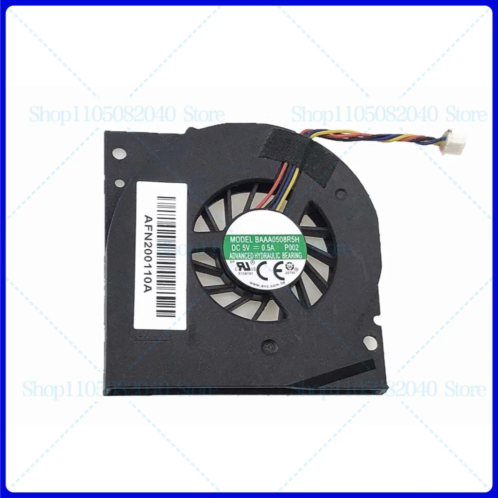 New  cpu fan for AVC BAAA0508R5H P003 DC5V 0.5A 4 line notebook graphics system cooling fan cooler