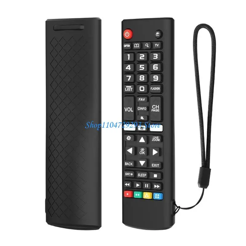 Quality Silicone Guard For AKB75095307/AKB75375604 Remote Precise Cutout Sleeve 