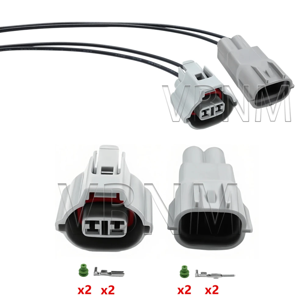 2 Pin 7223-1324-40 7282-8120-40 MG640864-5 90980-11168 Auto Connector Idle Air Control Valve Plug For Toyota Nissan Mazda FD RX7