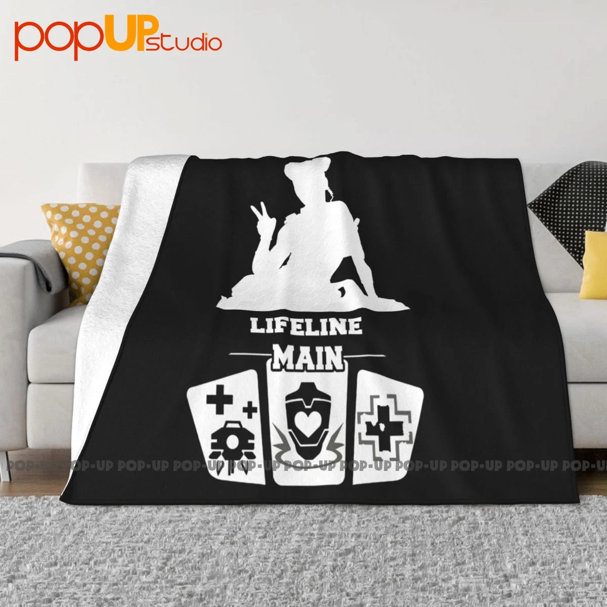 Lifeline Main Apex Legends Blanket For Bed Dust Cover Home Decotation